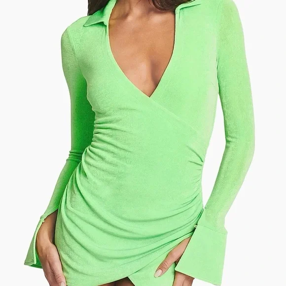 SER.O.YA Mint Green Mini Dress - Picture 5 of 12